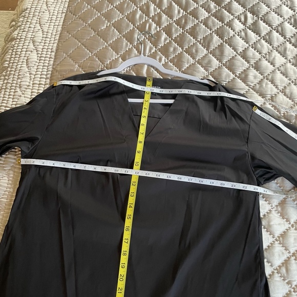 WORTH {L} Top Tunic Black 🆕 Long-Sleeved - Picture 12 of 16